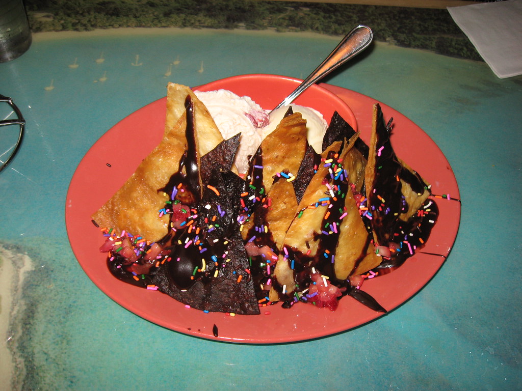 Cheeseburger In Paradise Chocolate nachos a photo on Flickriver