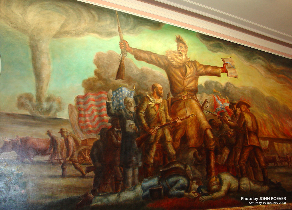 John Brown Mural at the Capitol The mural by artist John S… Flickr