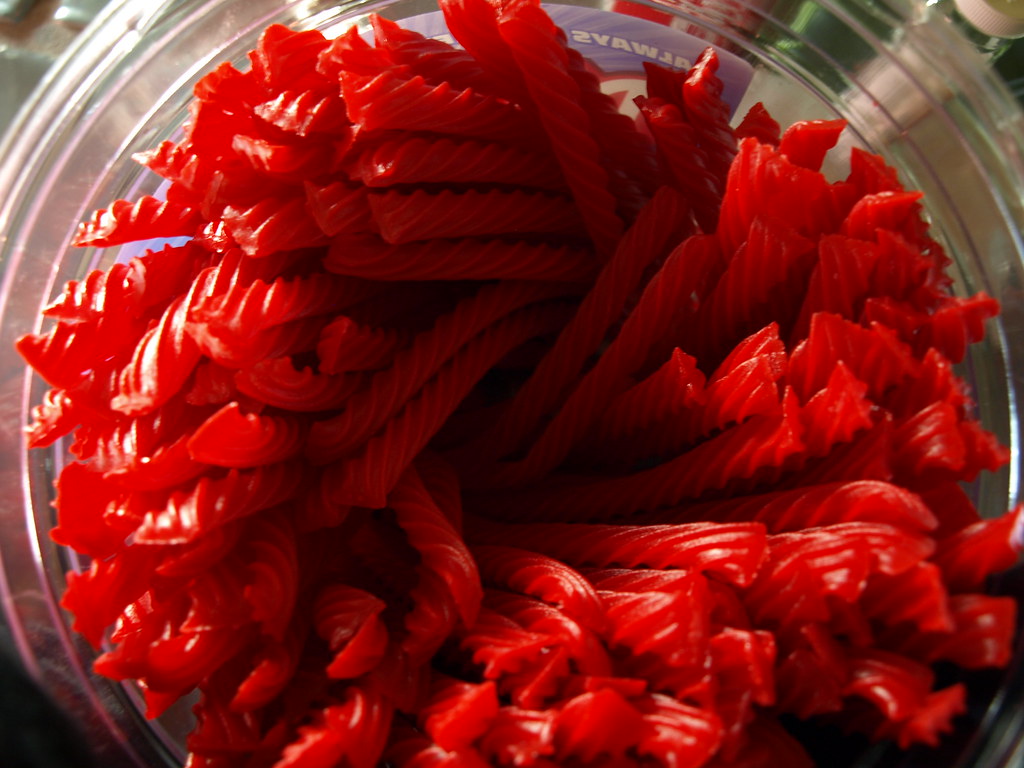 Red Licorice yummy i got to keep this! SteffanyZphotgraphy Flickr