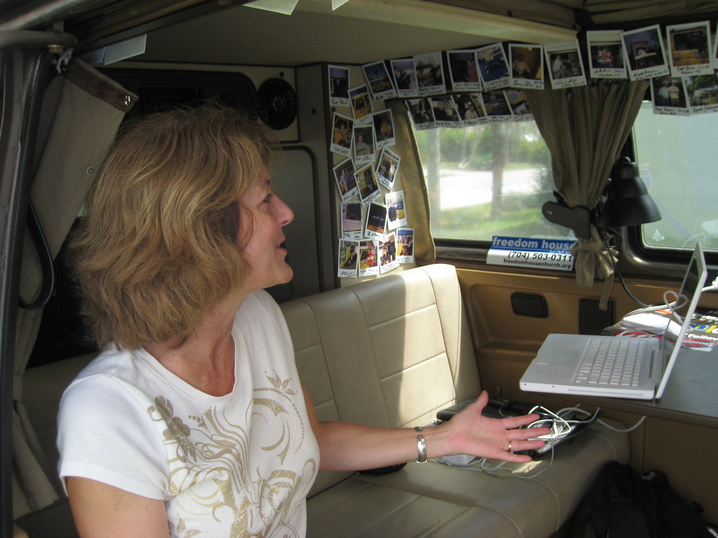 Cathy Kruse loves the Vanagon! The Catalyst Experience Flickr