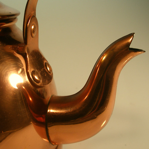 Vintage European Copper Tea Kettle This solid copper tea k… Flickr