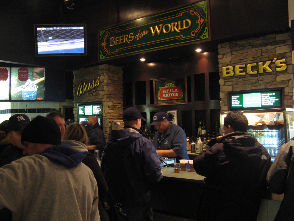Beers of the World stand in the Yankee Stadium Food Court,… Flickr