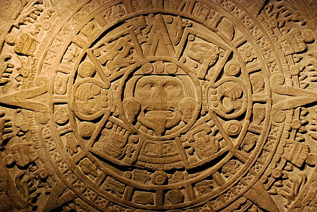 Mayan Stone Calendar American Museum of Natural History Norman Z