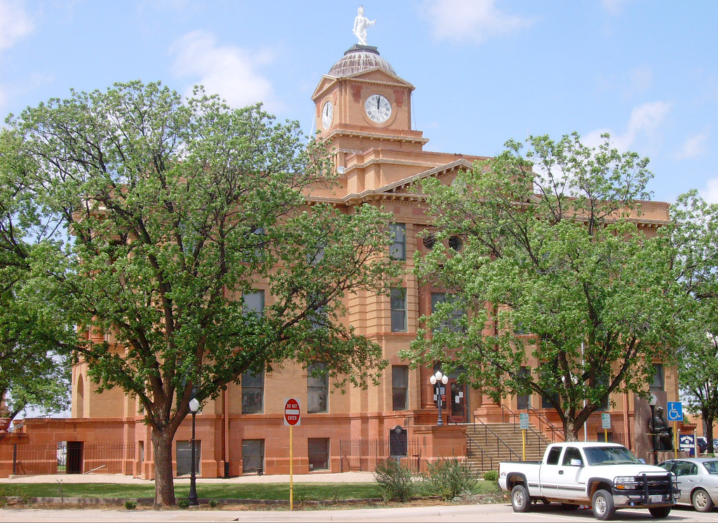 Jones County Courthouse (Anson, Texas) This beautiful cour… Flickr