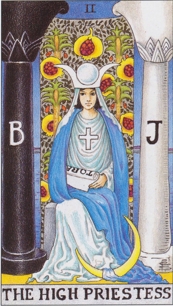 2 The High Priestess The High Priestess sits on a throne l… Flickr