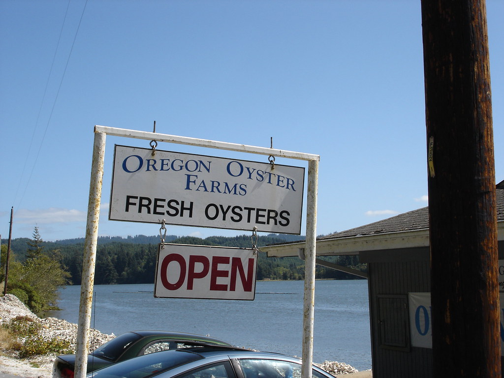 Oregon Oyster Farms. Yaquina Bay, Oregon. July 2 2006. Flickr