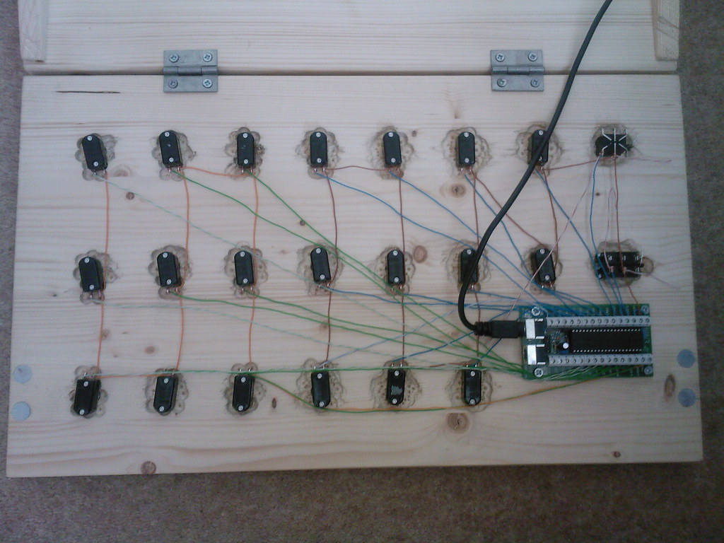 Ableton Live Custom Loop Pedal/Foot Controller The insides… Matthew
