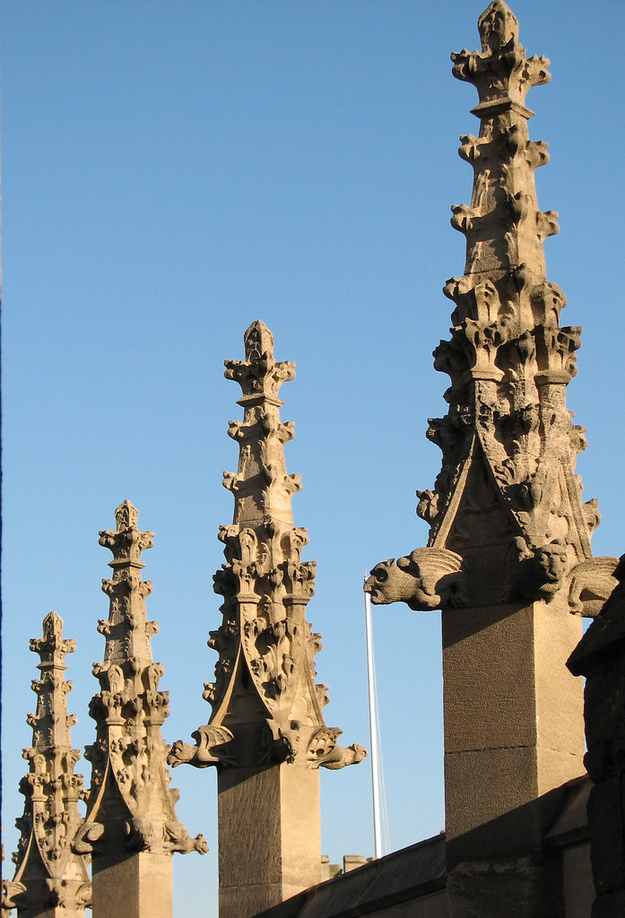 Spires of St Mary's A line of spires from the University C… Flickr