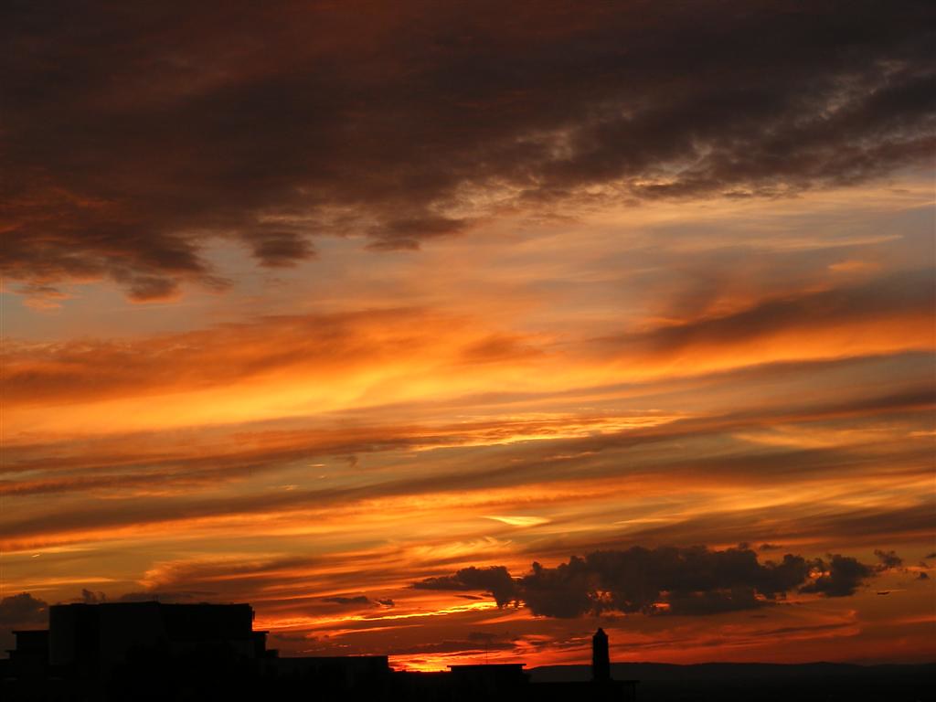 coucher du soleil à Montréal sunset abdallahh Flickr