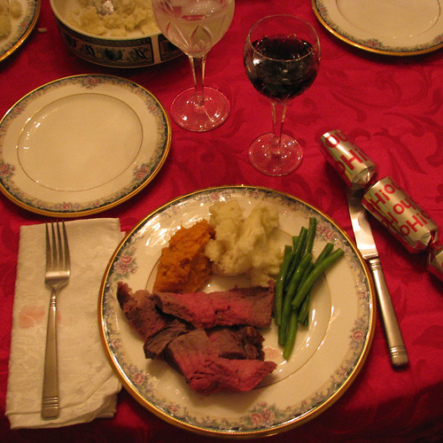 Northern Virginia Order Christmas Meal 2023 Christmas Meal My plate just before being consumed! terren in