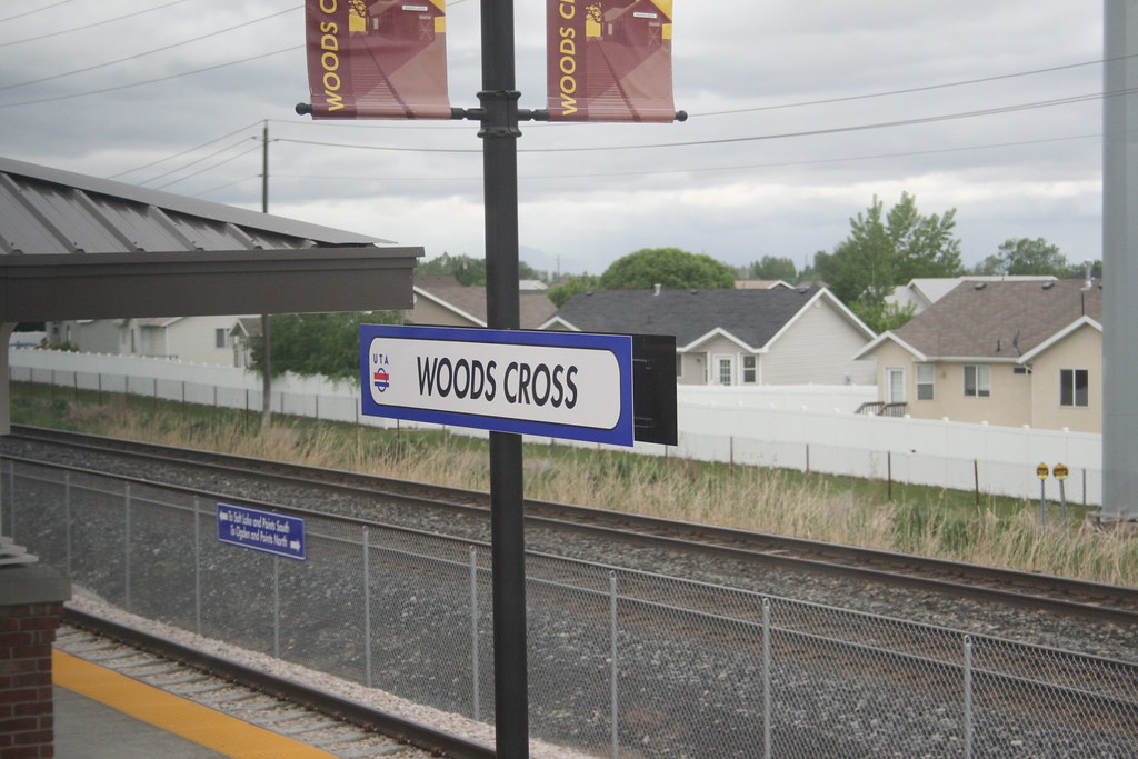 Woods Cross Stopping at the Woods Cross Station. Rafe Langston Flickr