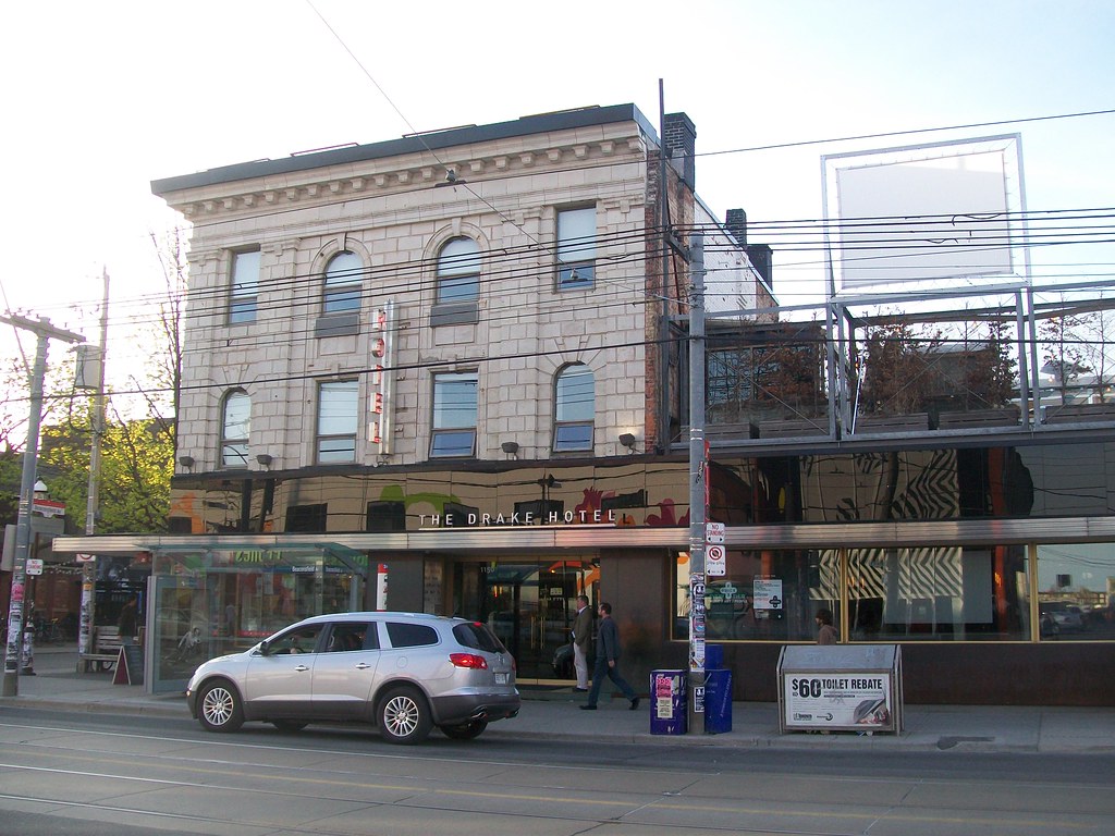 The Drake from the East The Drake Hotel (1150 Queen Street… Flickr