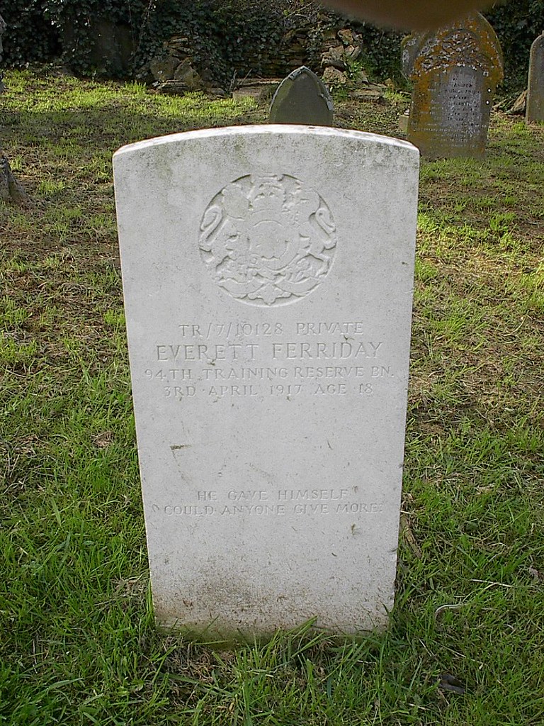 Ferriday E.jpg Vallis Cemetery Frome Private TR7/10128 Eve… Flickr