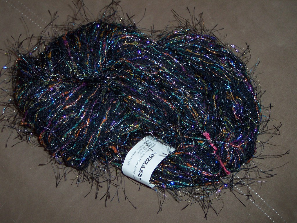 pizzazz yarn 46 Ironstone 122 yds 168 gms Guage 2sts=1"on… Flickr