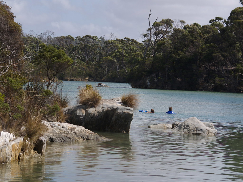 Crayfish Creek Tasmania (high tide) Peter Cooper Flickr