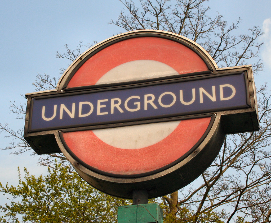 Chalfont & Latimer Underground station 1960s roundel bowroaduk Flickr