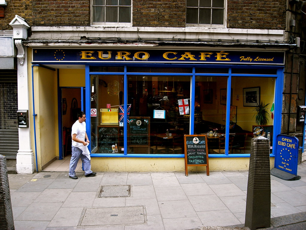 Euro Cafe, Farringdon Road Steve Bowbrick Flickr