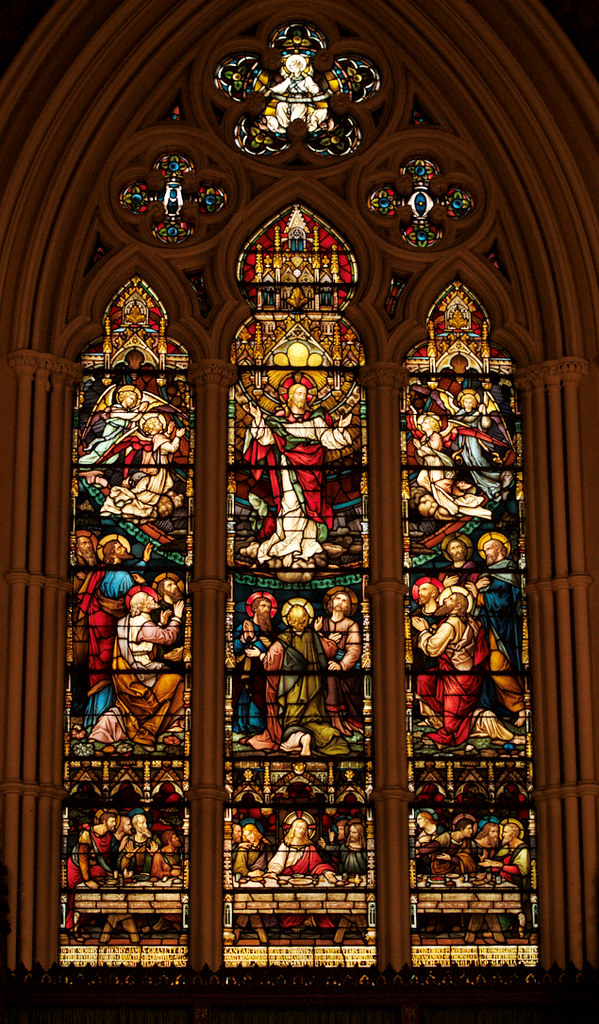 My Stained Soul Stained glass in St. James Cathedral Chu… Flickr