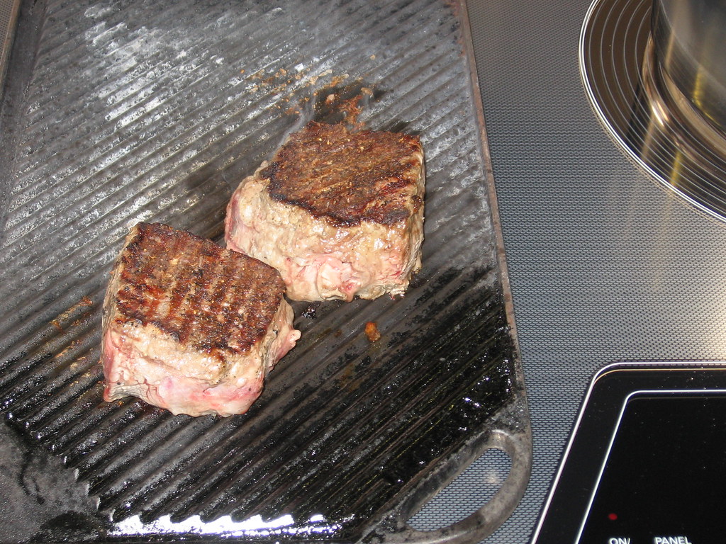 Induction Cooktop Grilling 6 The flip. Distinct grill mark… Flickr