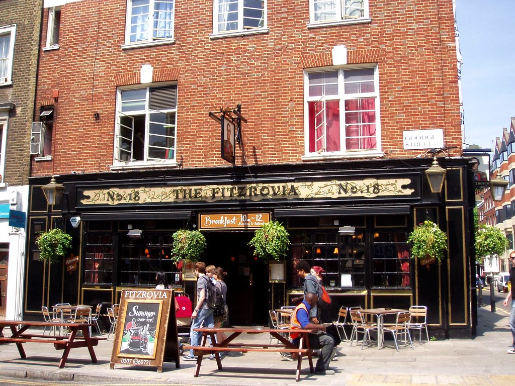 Fitzrovia, Fitzrovia, W1 A pub but nothing special, on