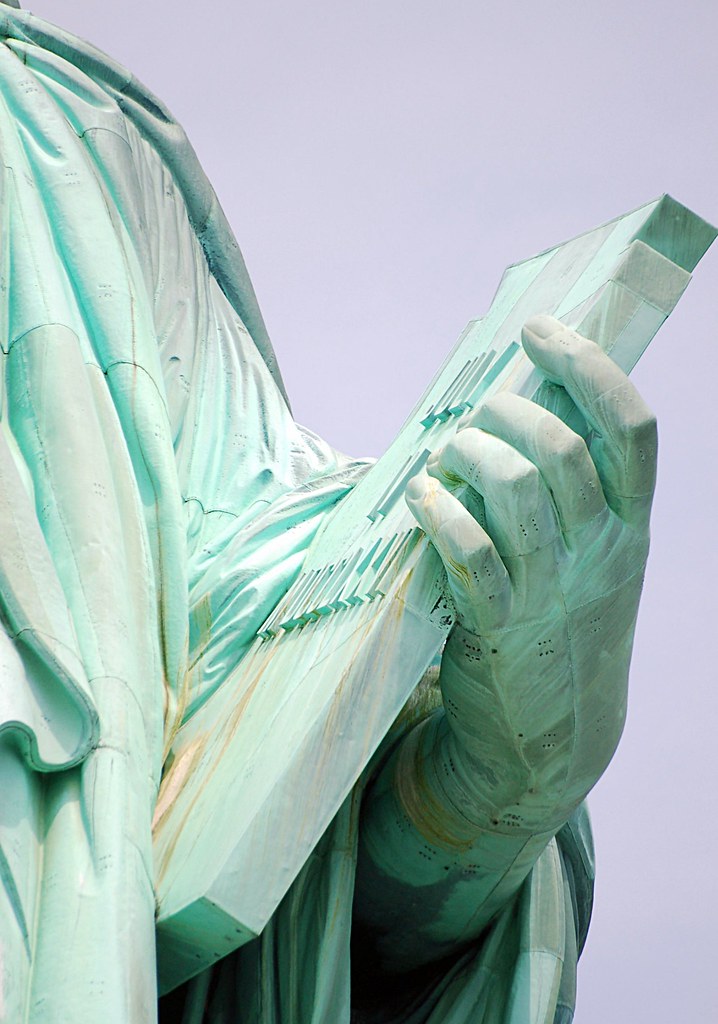 Statue of Liberty Book (Close up) New York City mbell1975 Flickr
