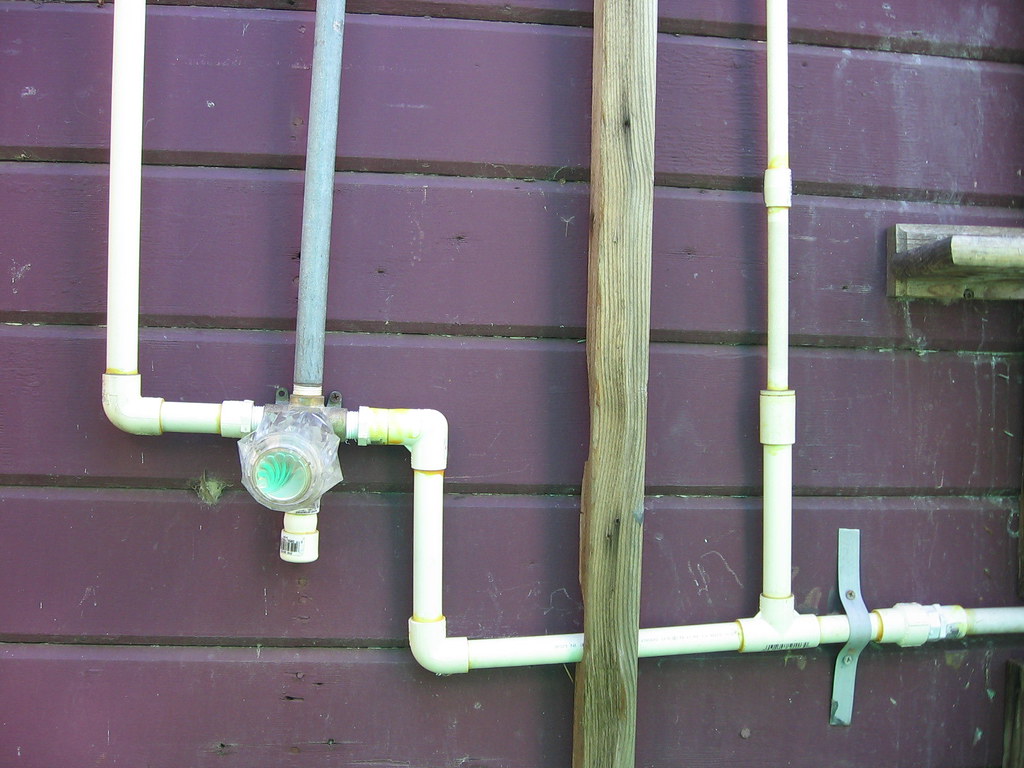 Plumbing schematic The riser pipe on the right shows the w… Flickr