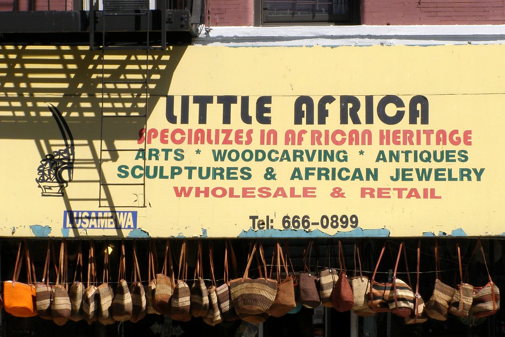 Harlem NYC (Little Africa Shop specializes in African Heri… Flickr