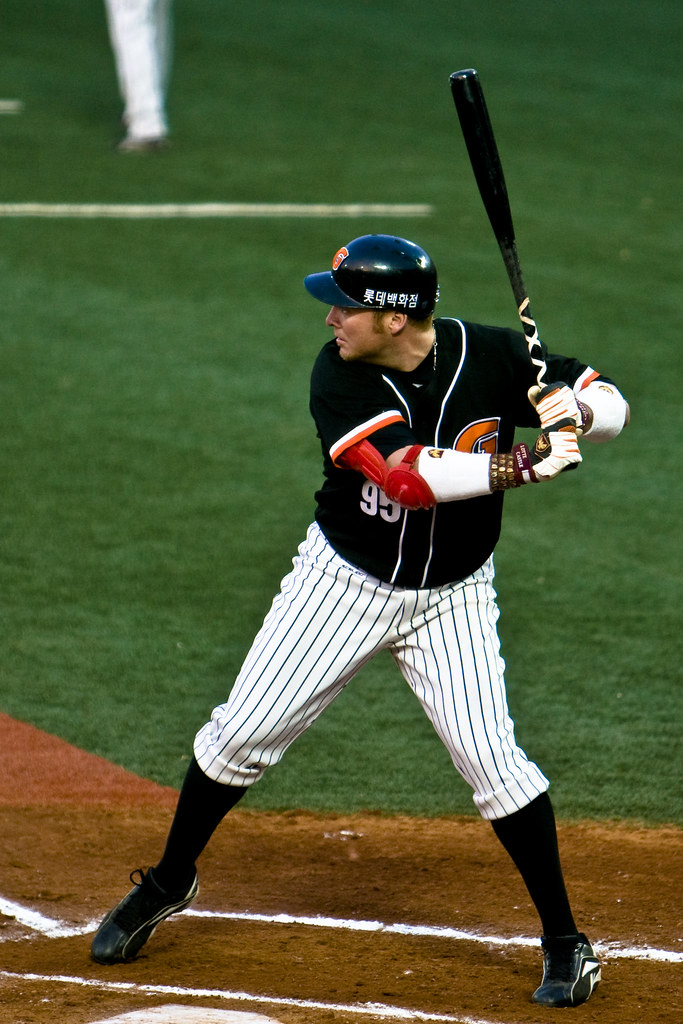 Korean pro baseball league Woori Heroes vs Lotte Giants Flickr