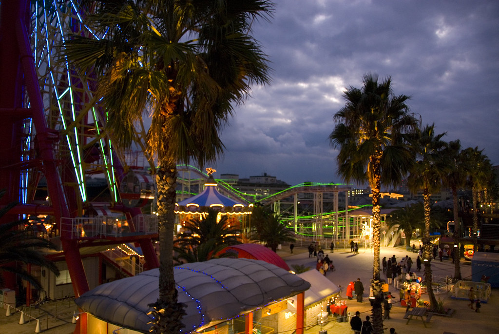 Amusement Park At the harbour in Kyoto, there is a small a… Flickr