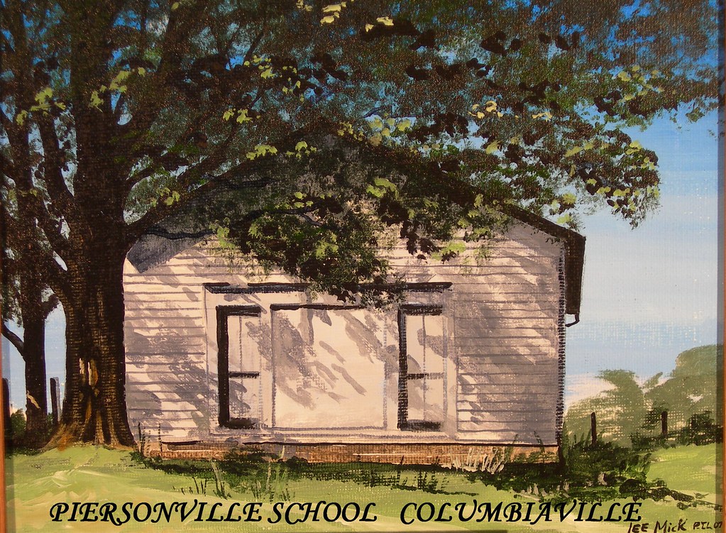 Piersonville School in Columbiaville, Michigan This painti… Flickr