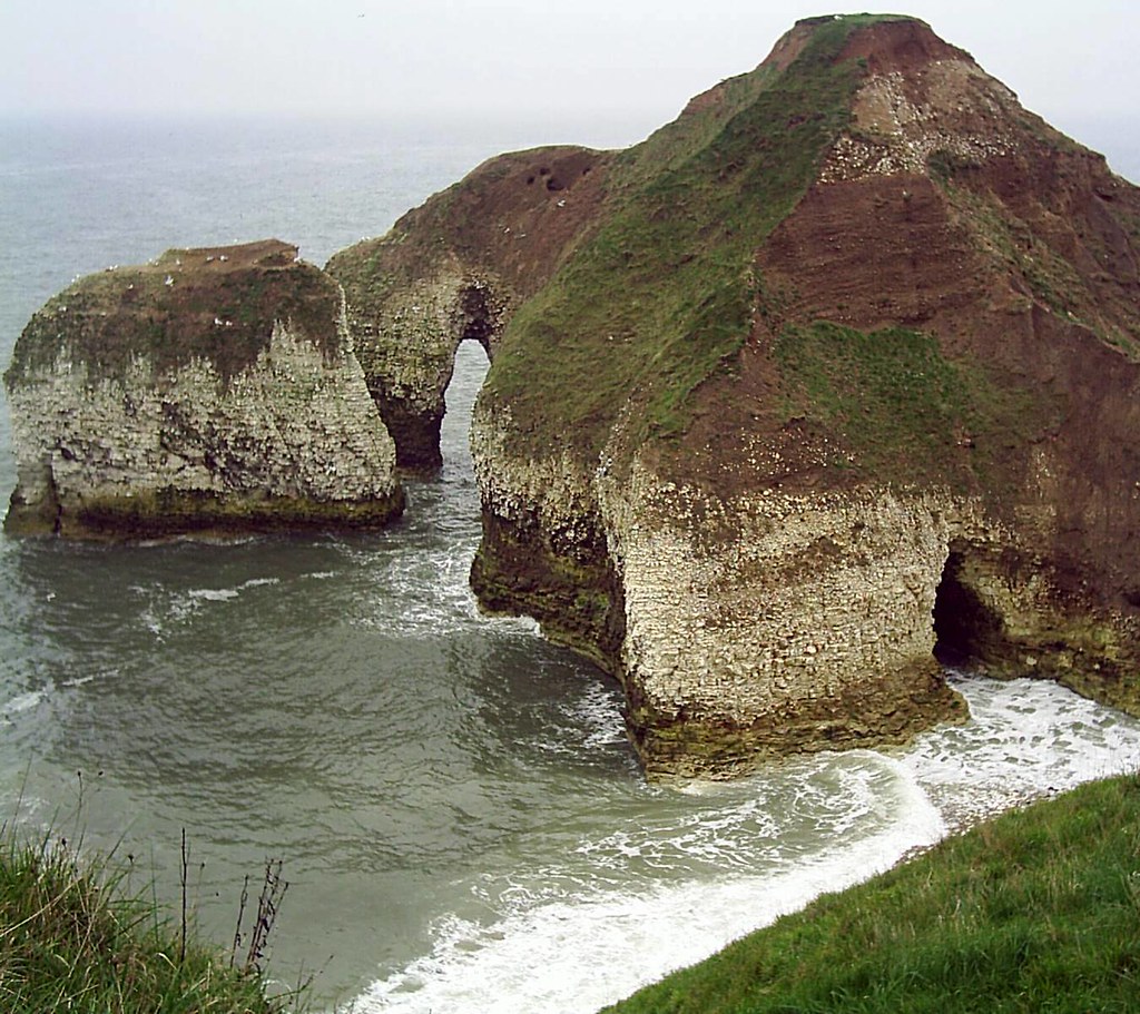 wave erosion at Flamborough Cliffs I dont like this photo … Flickr