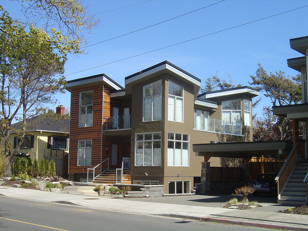 Modern Home in Victoria, BC This is a new house in the Jam… Flickr