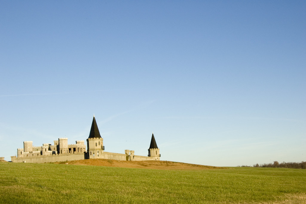 Castle in Lexington KY This castle is being rebuilt after … Flickr