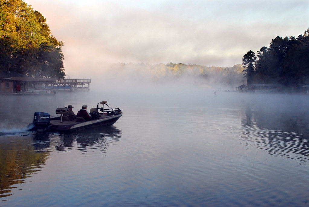 Fishing Lake Tillery 1520e Woodrun on Tillery docks Nove… Flickr