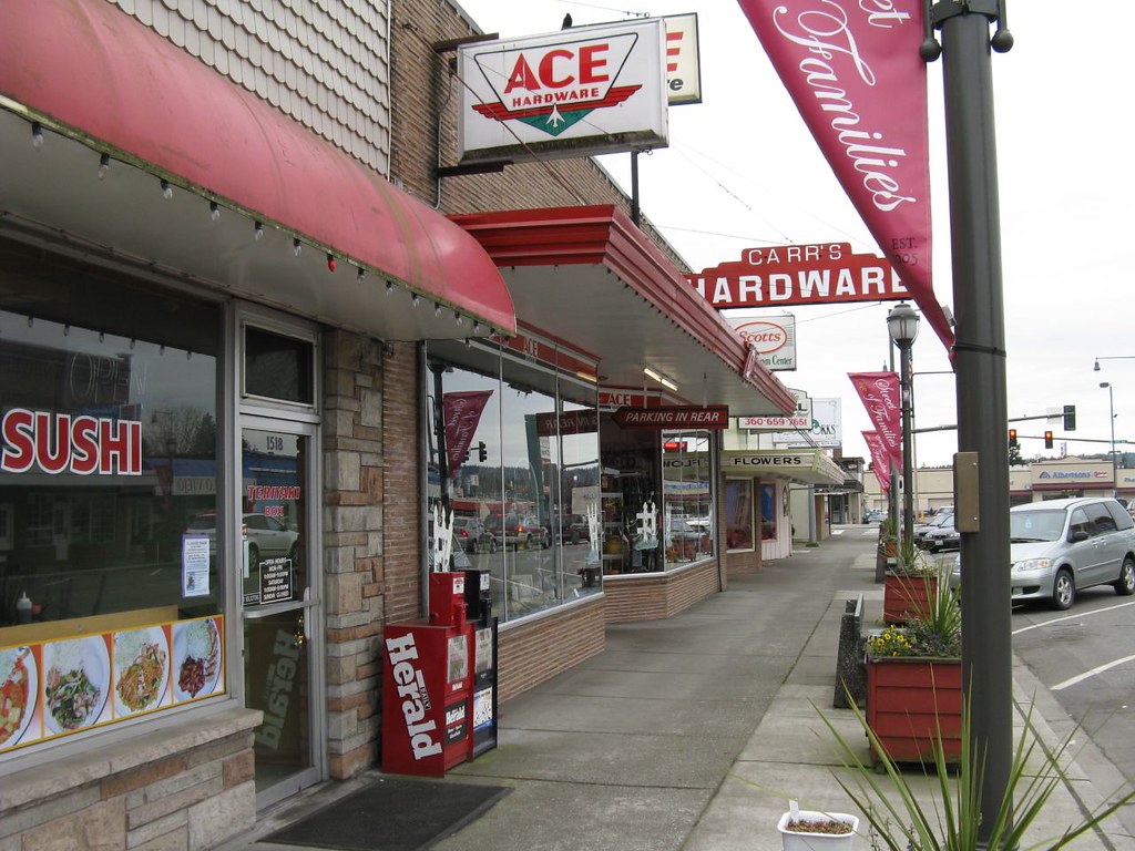 Marysville, Washington Carr's Hardware on 3rd Street Flickr
