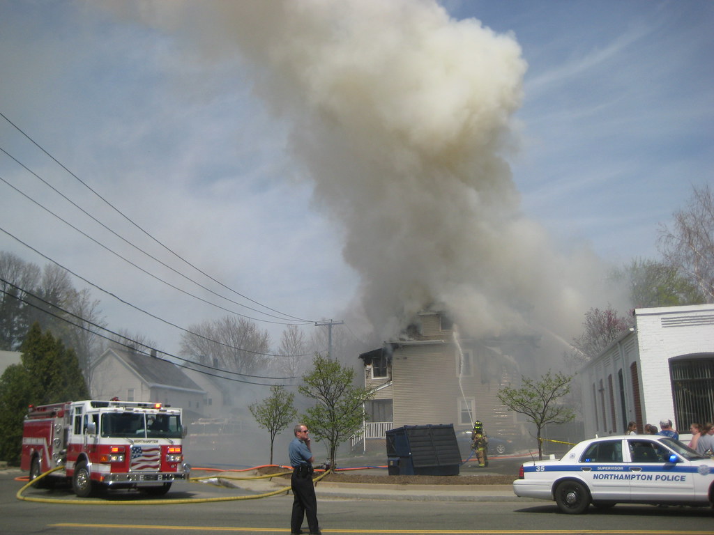 house on fire Eugene Peretz Flickr