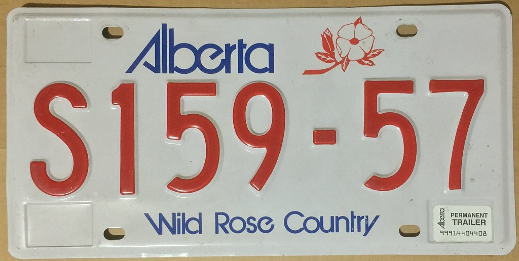 ALBERTA PERMANENT TRAILER PLATE S PREFIX a photo on Flickriver