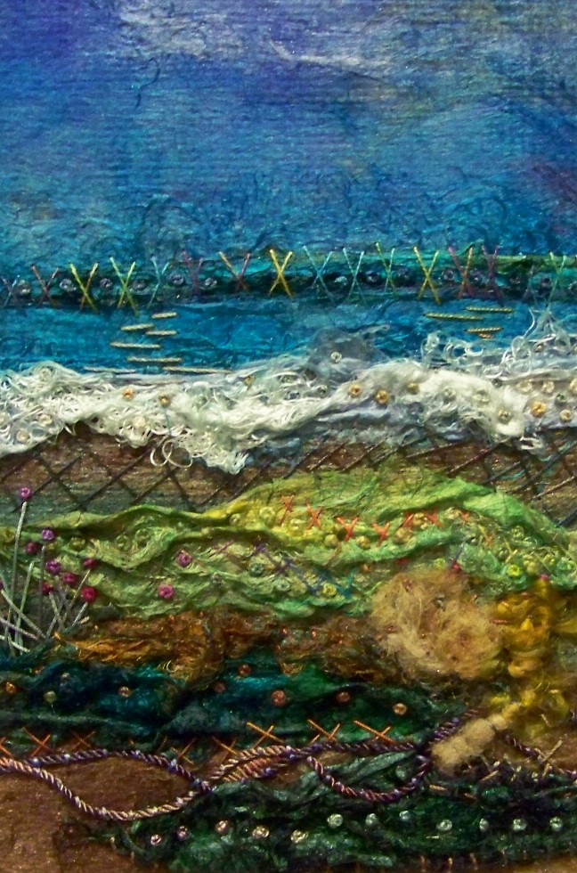 151 Silk Scape Too Closeup. This has a design size of 4… Flickr