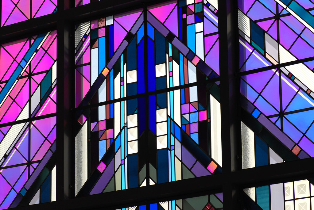 ROC Stained Glass Stained glass window in Rochester Intern… Flickr