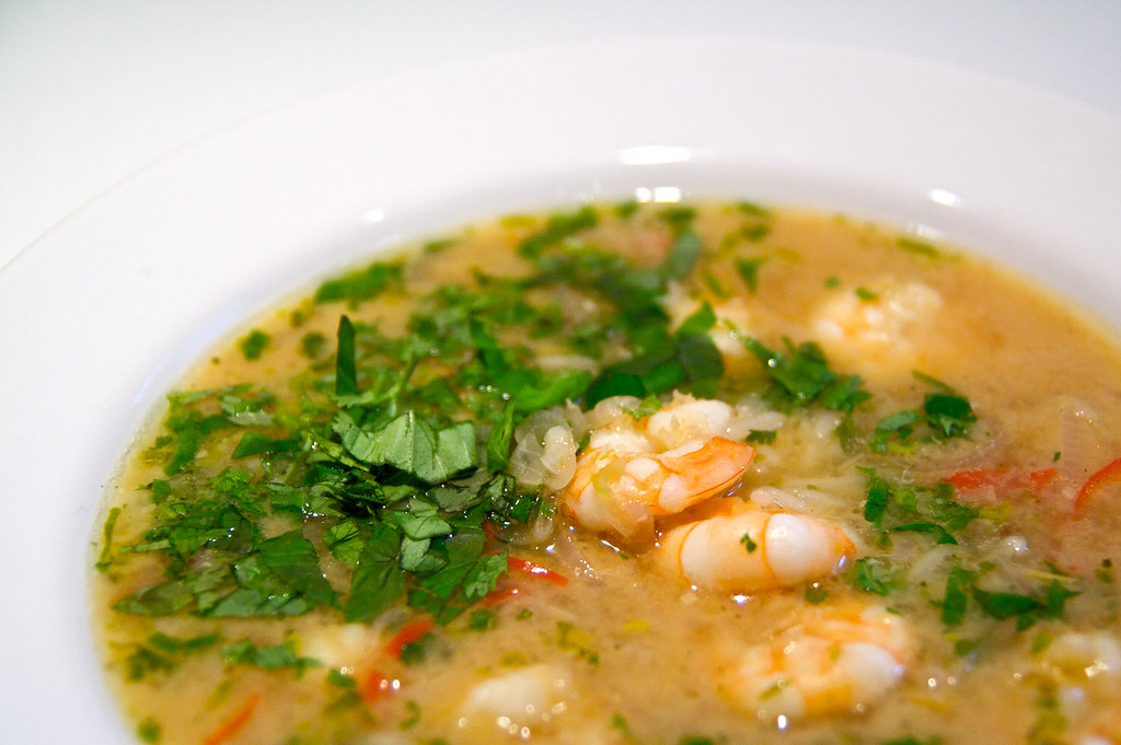 coconut fish stew w/ basil and lemon grass recipe courtesy… Flickr
