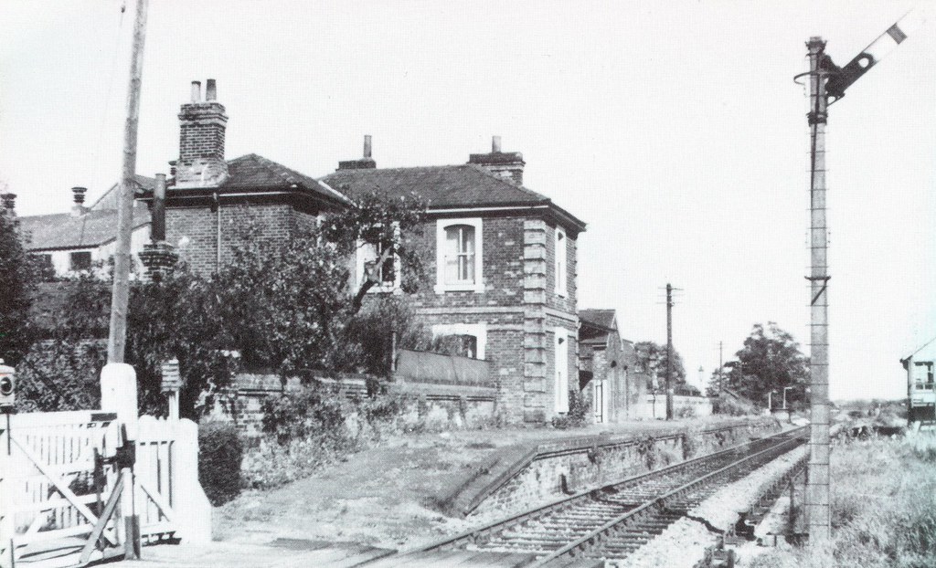 Rayne Railway Station, September 1962 Rayne Railway Statio… Flickr