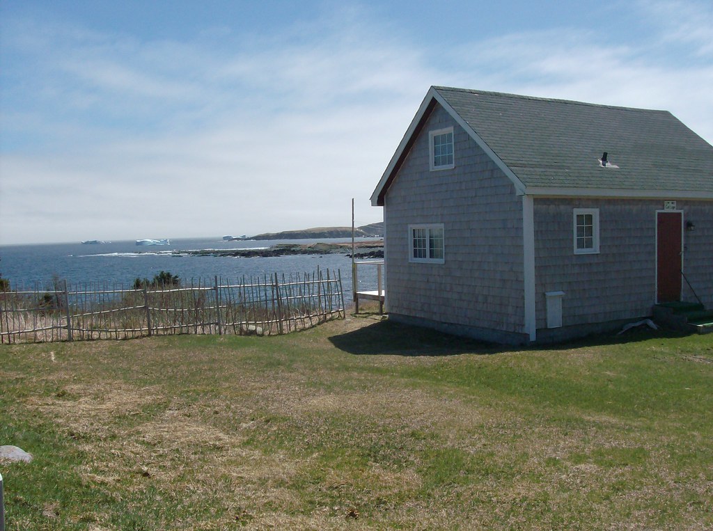 House overlooking the ocean. Ferryland, Newfoundland. Flickr