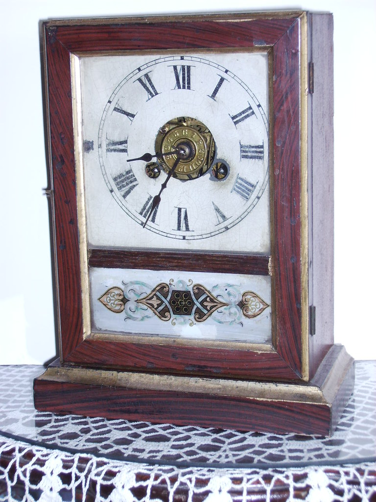 New Haven Cottage Clock ca. 1880 Nineinch Possible NH G… Flickr