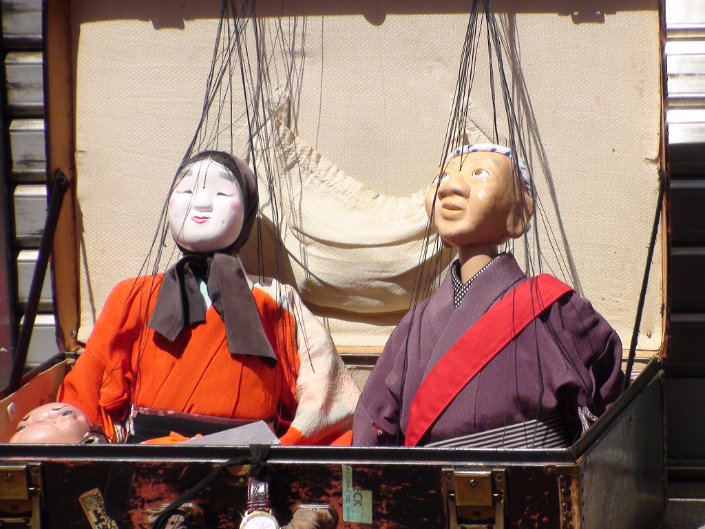 Traditional Japanese Puppet Theatre at Noge Street Perform… Flickr
