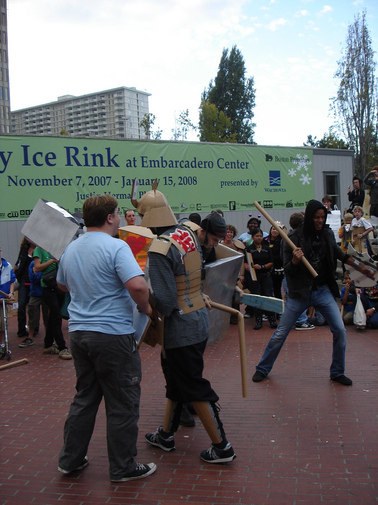 Robot Rumble & CardBoard Tube Fighting League Nifer Kilakila Flickr