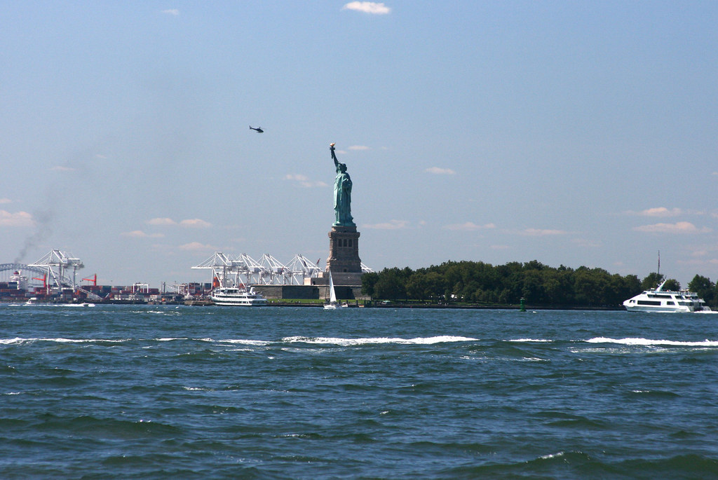Statue of Liberty as seen from Battery Park Kris Long Flickr