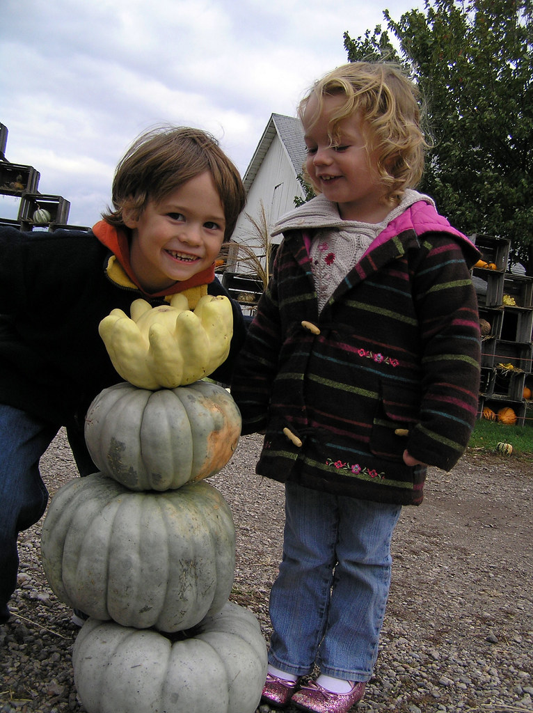 arthur pumpkin patch stack o' gourds Christy Kilgore Flickr