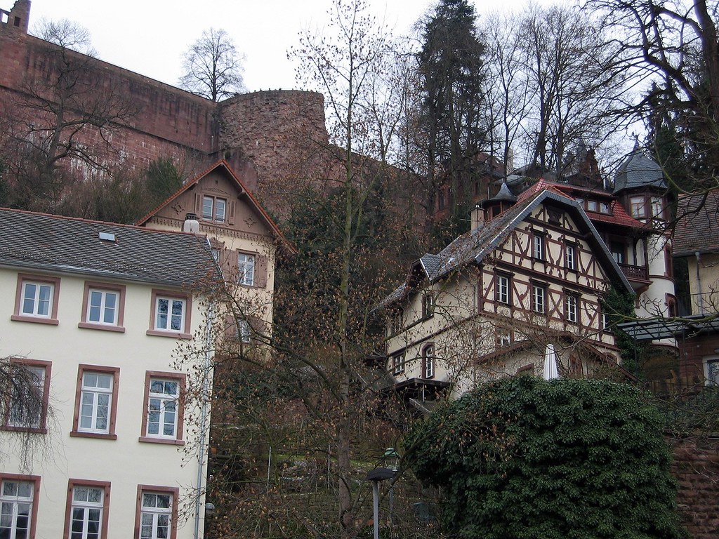 Lovely houses around Heidelberg castle Marlize Kleynhans Flickr