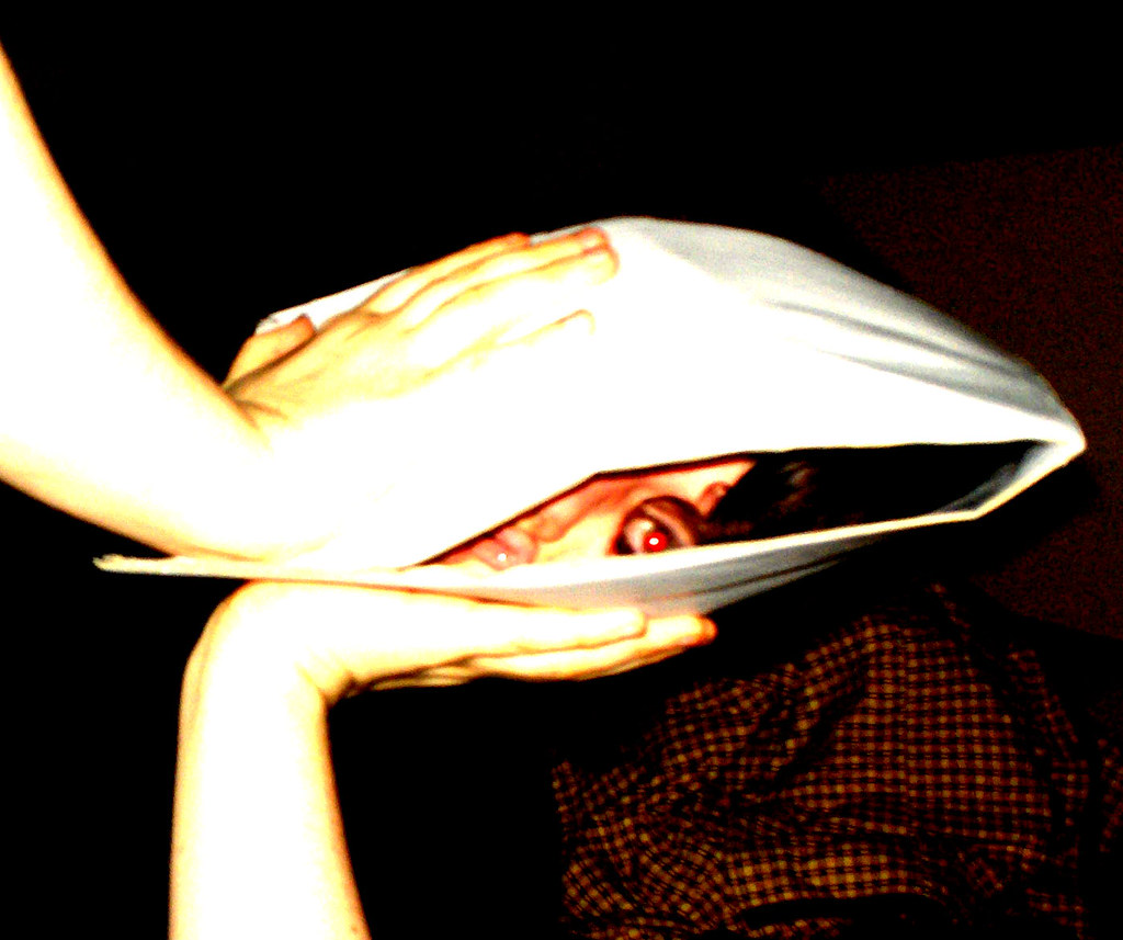 365daysDay262 Squishing my head Look what I can do. can … Flickr