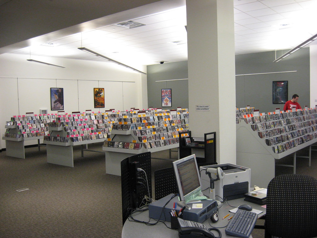 CDs and Information Desk Gail Borden Public Library, Elgin… Flickr